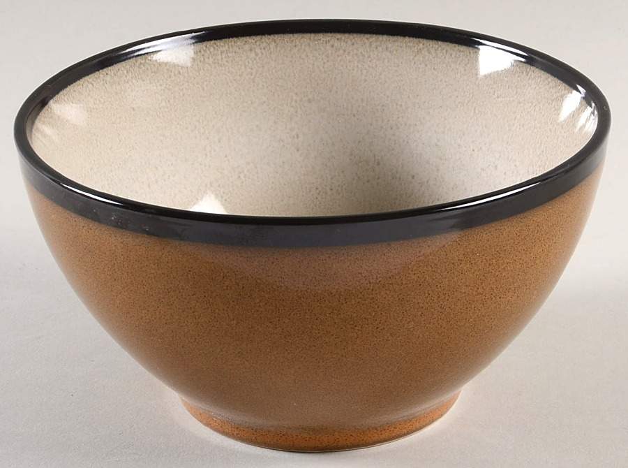 Reactive Rim Curry Yellow Soup/Cereal Bowl by Pier 1-1