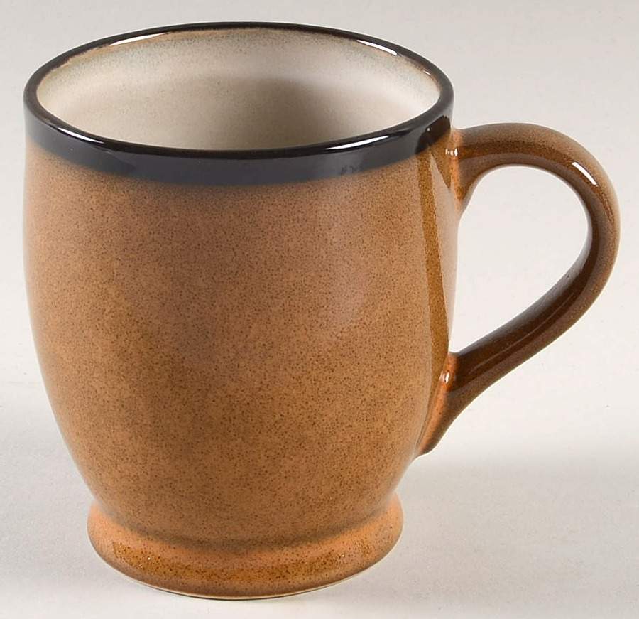 Reactive Rim Curry Yellow Mug by Pier 1-1