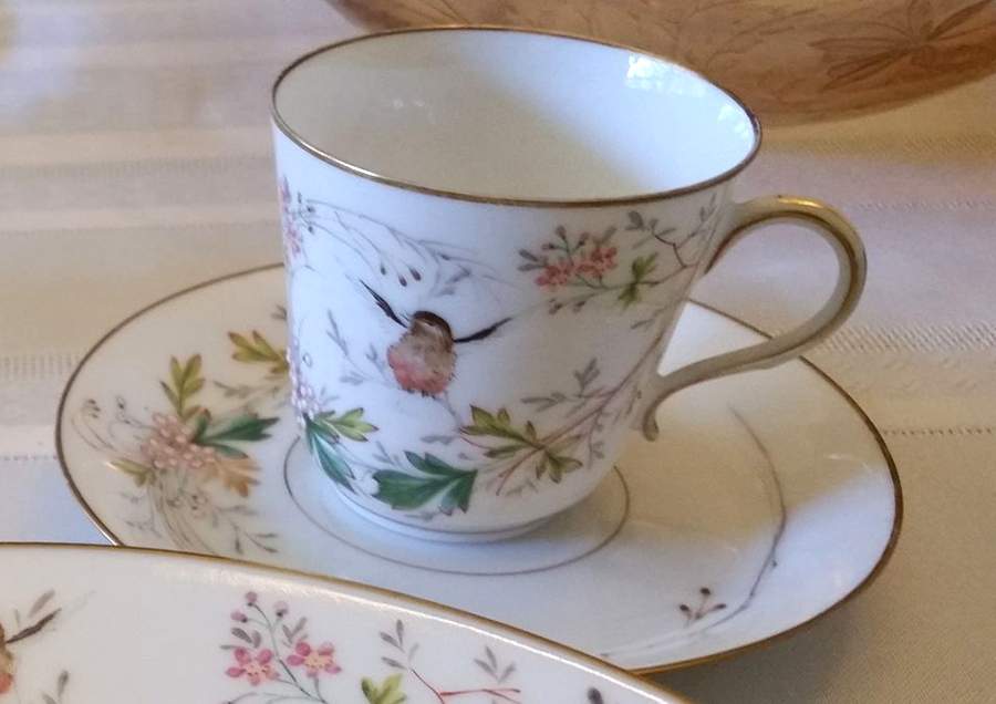 POY920 Flat Demitasse Cup & Saucer Set by Jean Pouyat-1