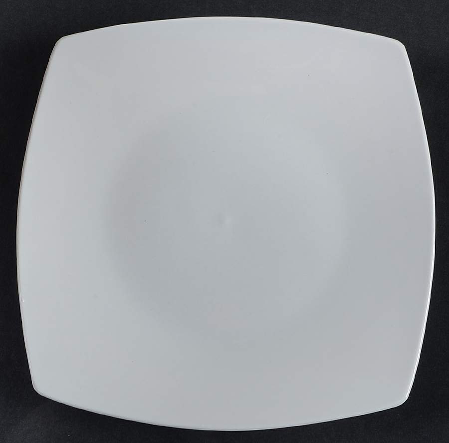 Serene White (Square) Salad Plate by Portmeirion-1