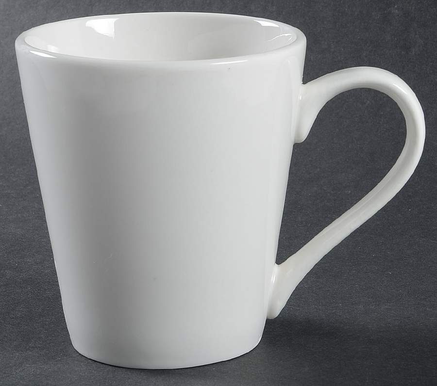 Serene White (Round) Mug by Portmeirion-1