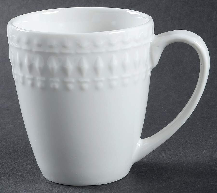White Crown Gem Mug by Portmeirion-1