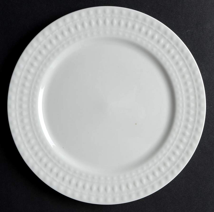 White Crown Gem Salad Plate by Portmeirion-1