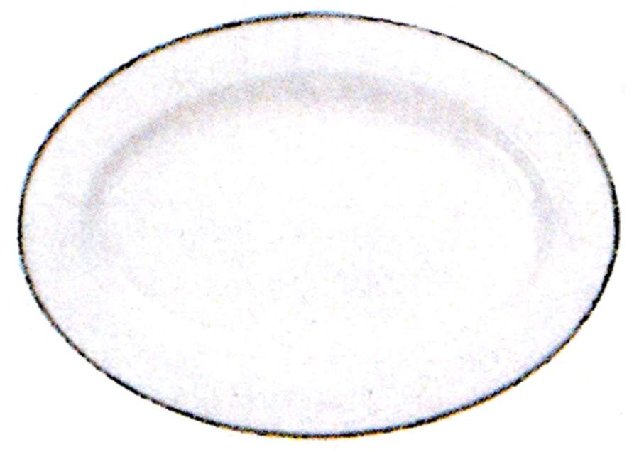 Nathalie Platinum 16" Oval Serving Platter by Porsgrund-1