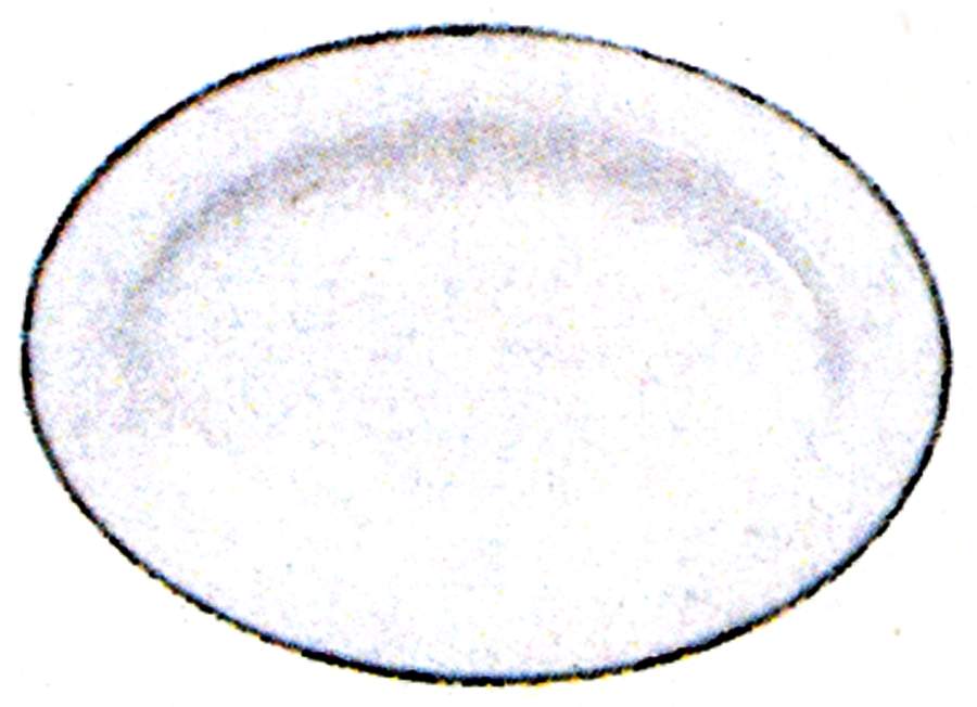 Nathalie Platinum 12" Oval Serving Platter by Porsgrund-1