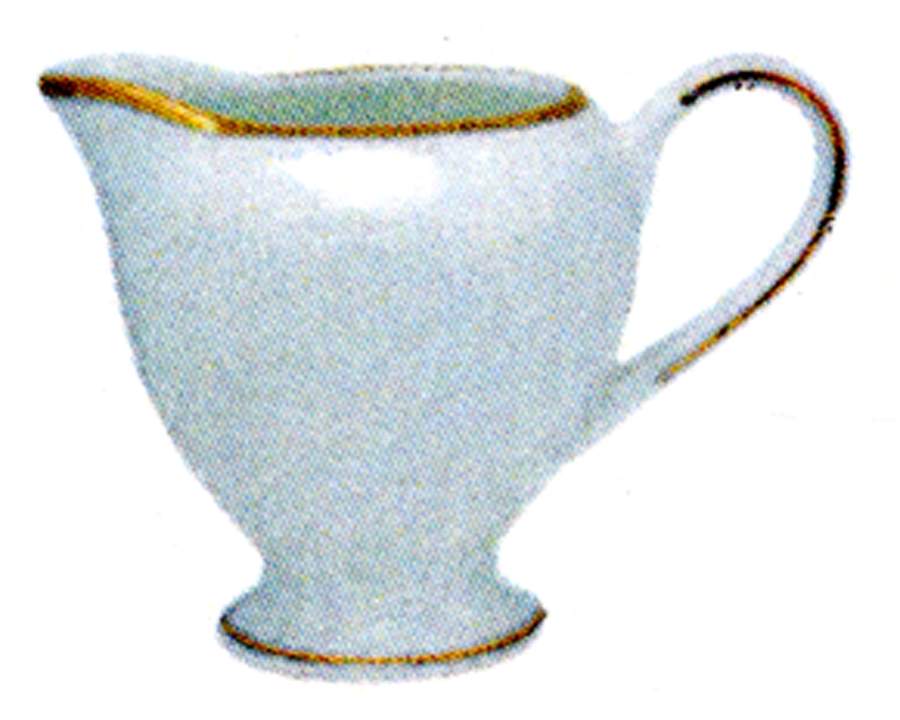 Nathalie Gold Creamer by Porsgrund-1