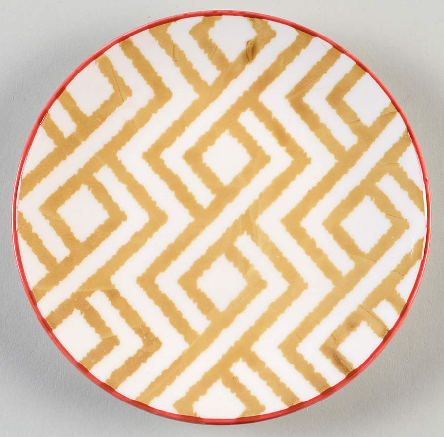 Pad Print (Mix and Match) Appetizer Plate by Pfaltzgraff-1