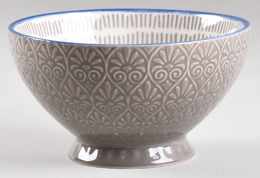 Pad Print (Mix and Match) Footed Soup/Cereal Bowl by Pfaltzgraff-1