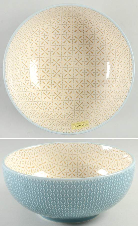 Pad Print (Mix and Match) 8" Round Serving Bowl by Pfaltzgraff-1