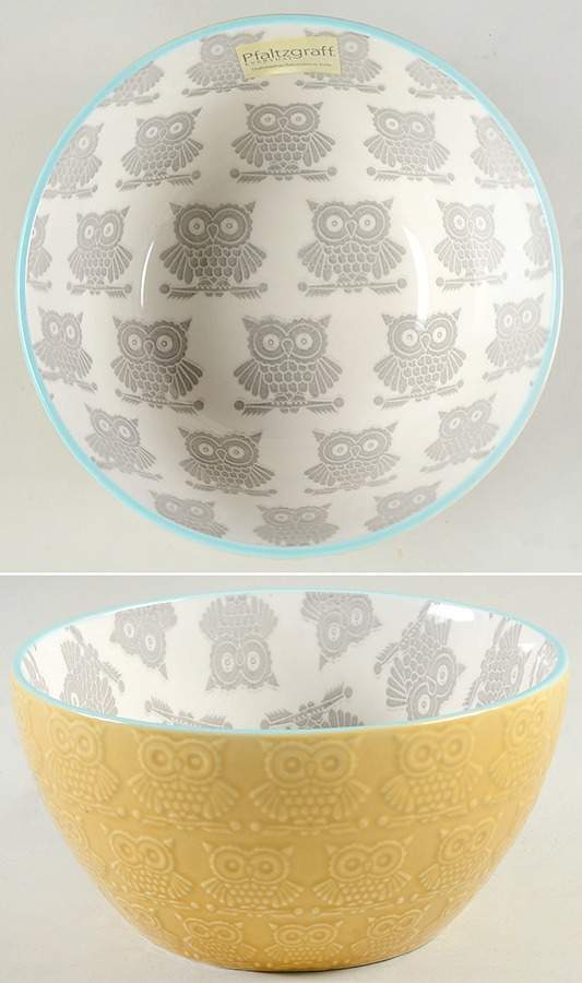 Pad Print (Mix and Match) Soup/Cereal Bowl by Pfaltzgraff-1