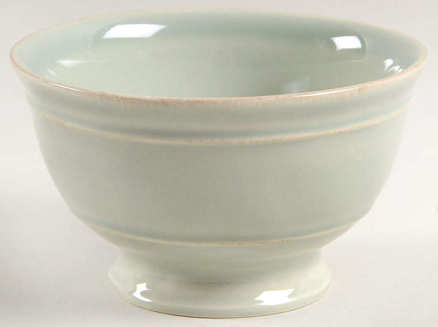 Cambria Celadon 5" Footed All Purpose Bowl by Pottery Barn China-1
