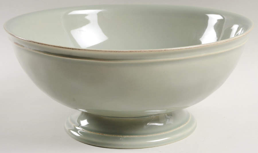 Cambria Celadon Footed Bowl by Pottery Barn China-1