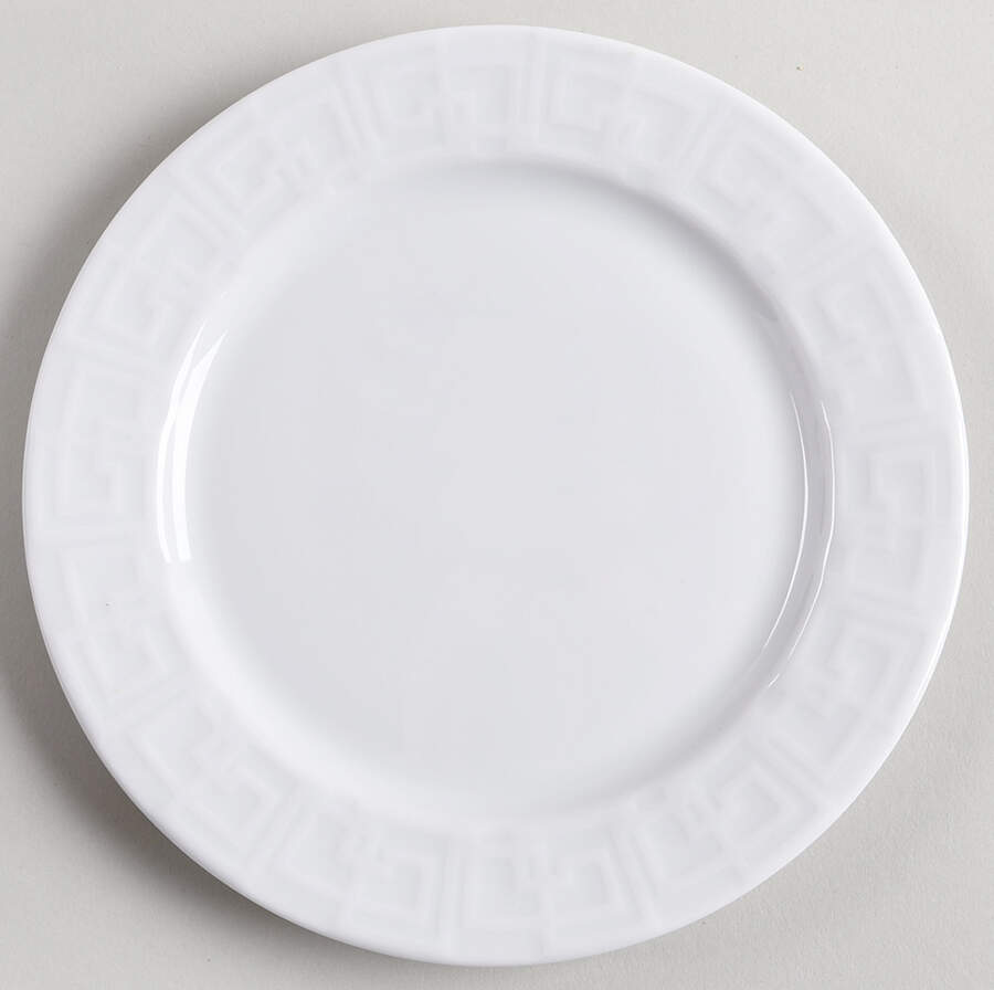 Greek Key Bread & Butter Plate by Pillivuyt-1