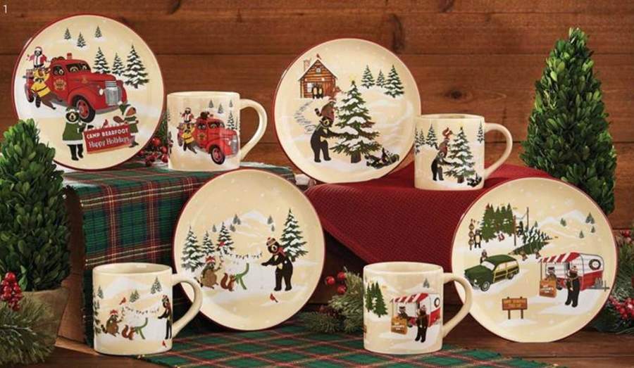 Hometown Holiday Salad/Dessert Plate by Park Designs-1