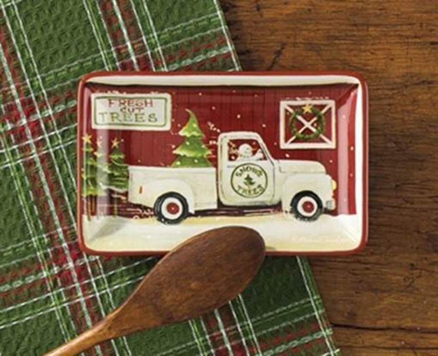 Christmas Vacation Spoon Rest/Holder (Holds 1 Spoon) by Park Designs-1