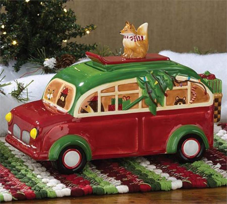 Christmas Vacation Figural Cookie Jar & Lid by Park Designs-1