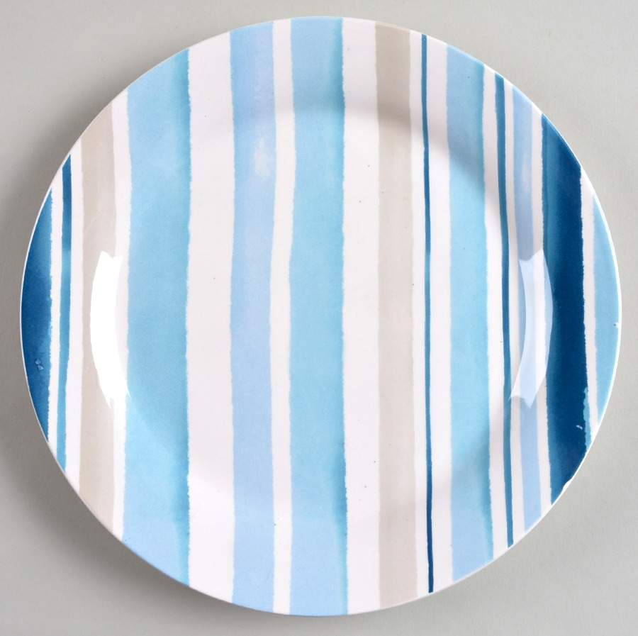 Sarah Striped Salad Plate by Pier 1-1