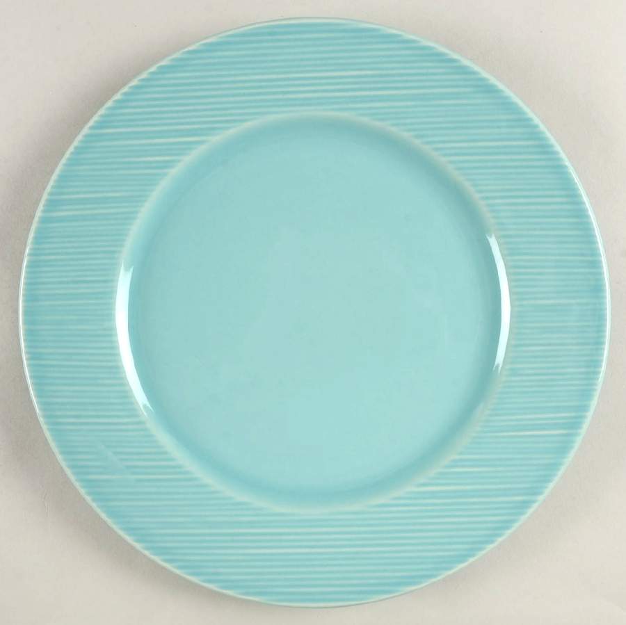 PMZ41 Turquoise Dinner Plate by Primagera-1