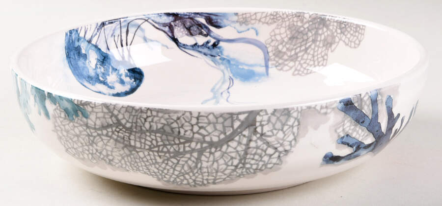 Sea Life Coupe Soup Bowl by Pier 1-1