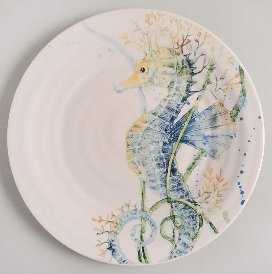 Sea Life Salad Plate by Pier 1-1