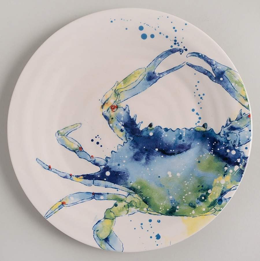 Sea Life Salad Plate by Pier 1-1