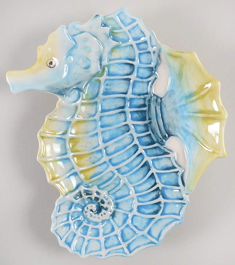 Sea Life Figural Salad Plate by Pier 1-1