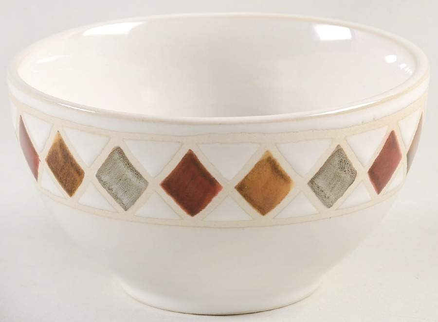 Riviera Diamond Fruit/Dessert (Sauce) Bowl by Pfaltzgraff-1