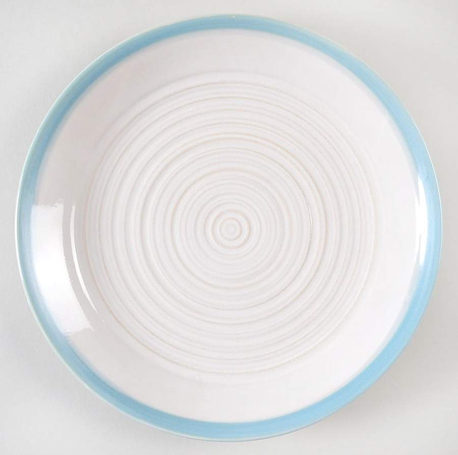Carmen Teal Salad Plate by Pfaltzgraff-1