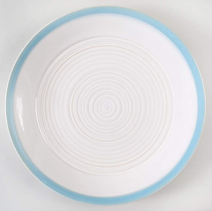 Carmen Teal Dinner Plate by Pfaltzgraff-1
