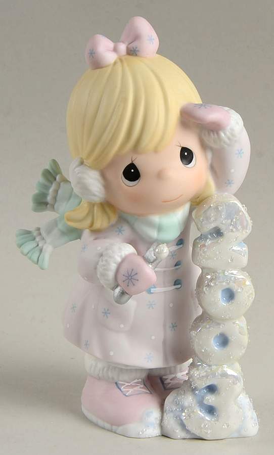 Annual Christmas Figurine Icy Good Times Ahead - No Box by Precious Moments-1