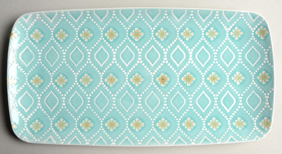 Antigua 15" Rectangular Serving Platter by Pfaltzgraff-1