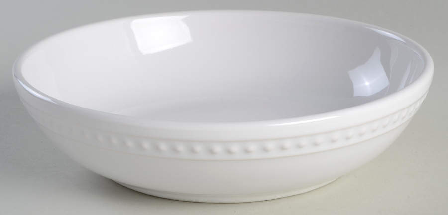 PMZ24 White 8" Individual Pasta Bowl by Primagera-1