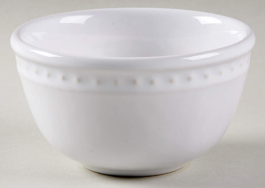 PMZ24 White Fruit/Dessert (Sauce) Bowl by Primagera-1