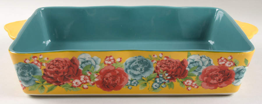 Blossom Jubilee 13"  Rectangular Baker by Pioneer Woman-1