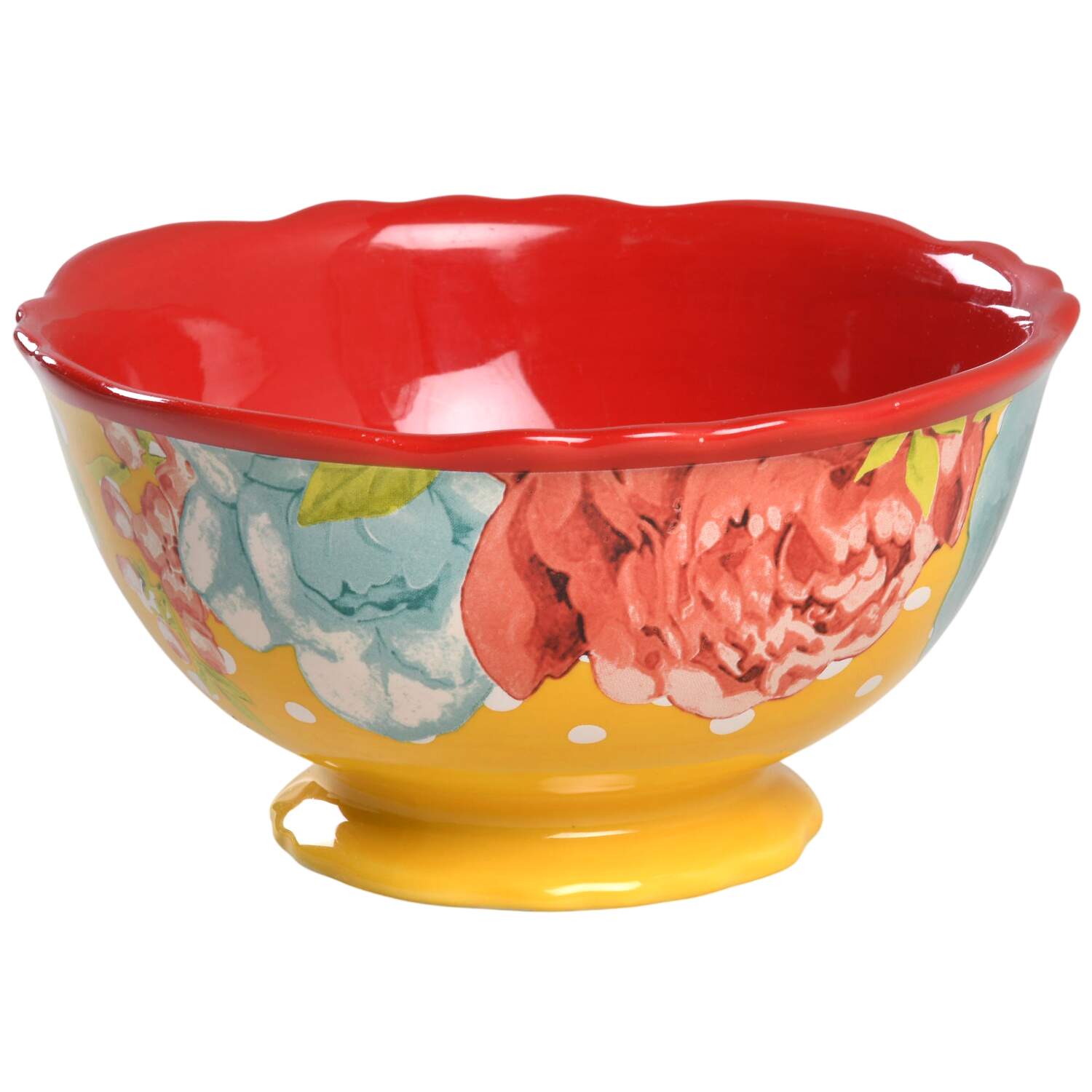 Blossom Jubilee Footed Soup/Cereal Bowl by Pioneer Woman-1