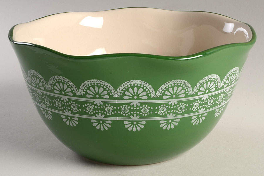 Vintage Floral 9" Nesting Bowl by Pioneer Woman-1