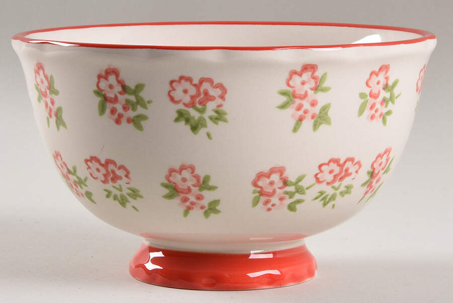Timeless Floral Footed Soup/Cereal Bowl by Pioneer Woman-1