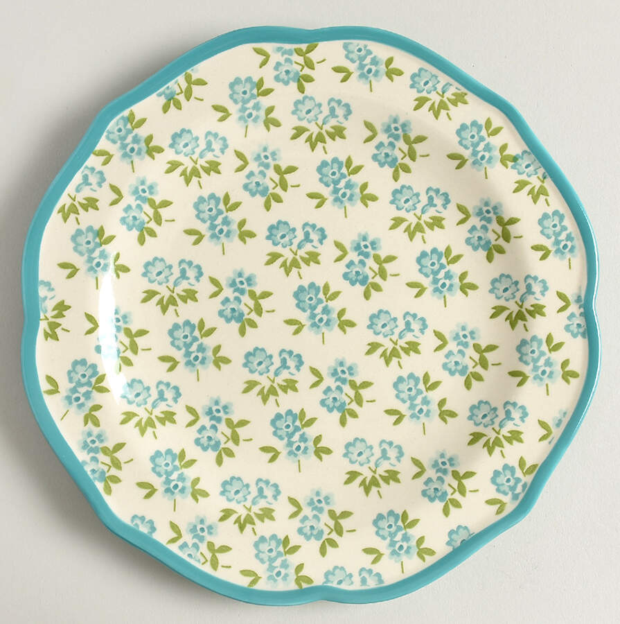 Timeless Floral Salad Plate by Pioneer Woman-1