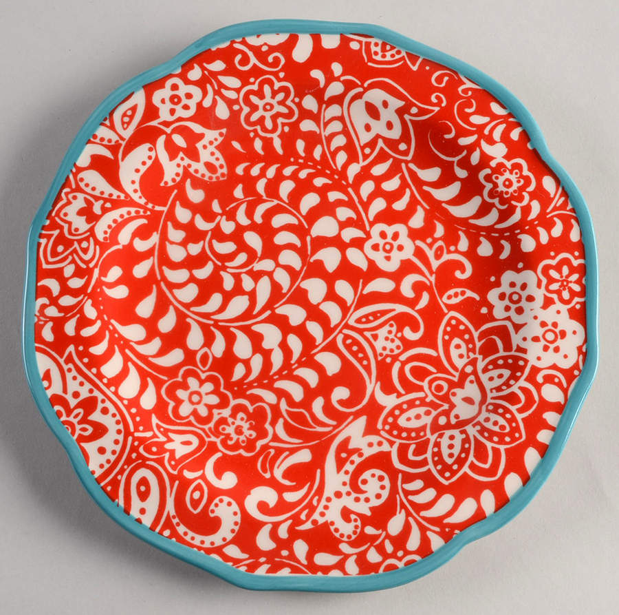 Traveling Vines Salad Plate by Pioneer Woman-1