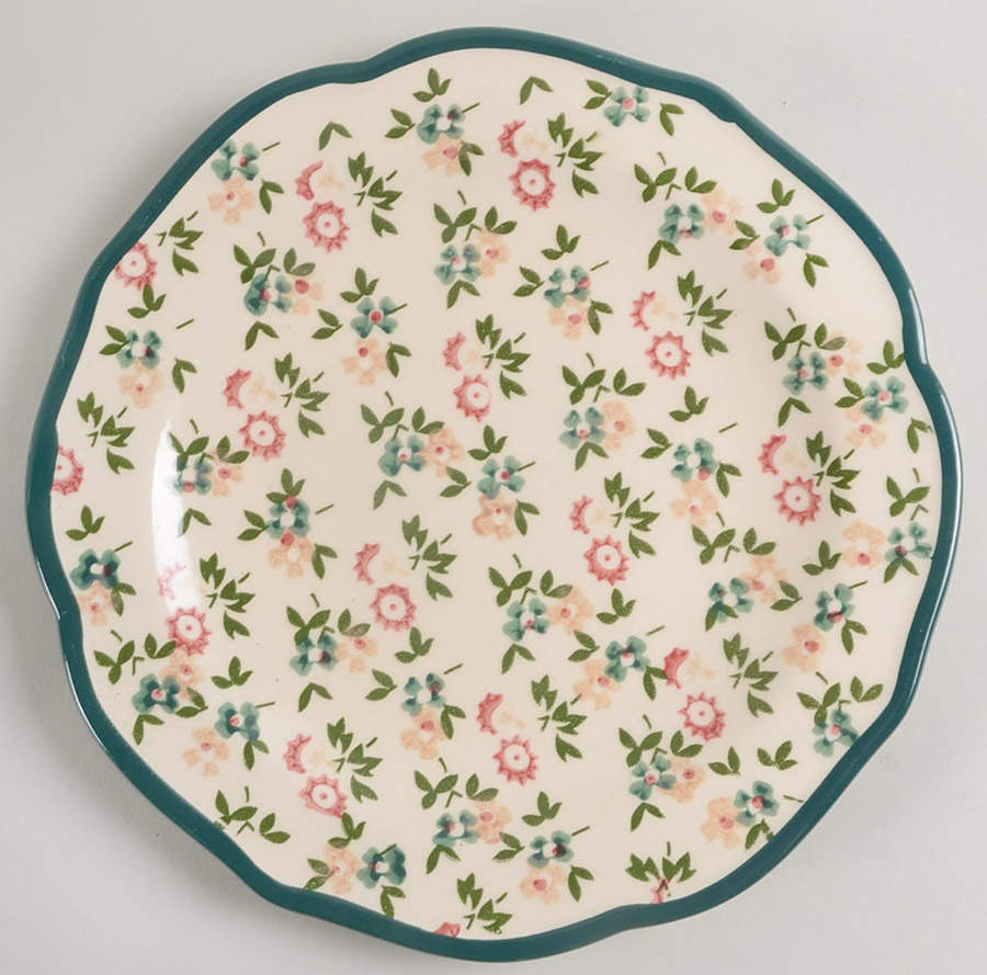 Fall Flowers Salad Plate by Pioneer Woman-1