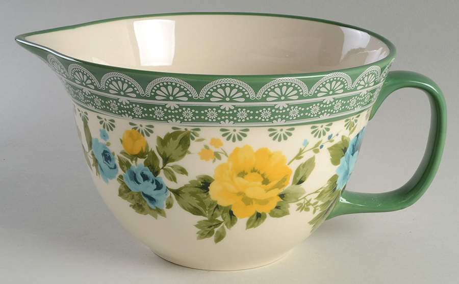 Rose Shadow Batter Bowl by Pioneer Woman-1
