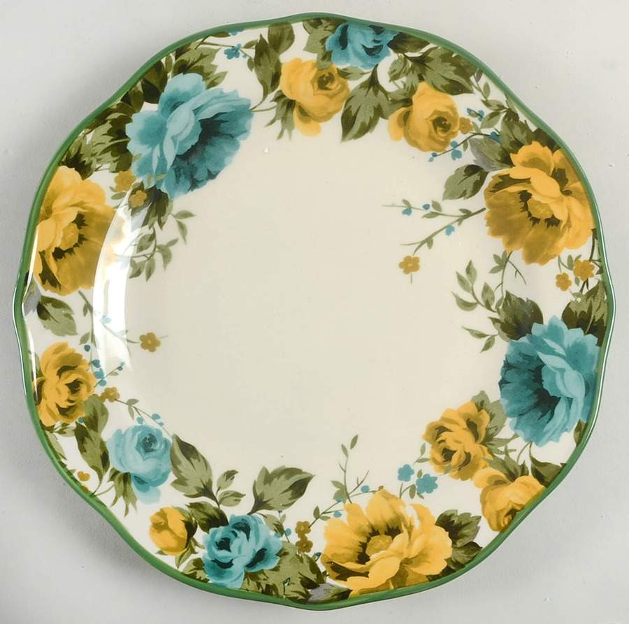 Rose Shadow Dinner Plate by Pioneer Woman-1