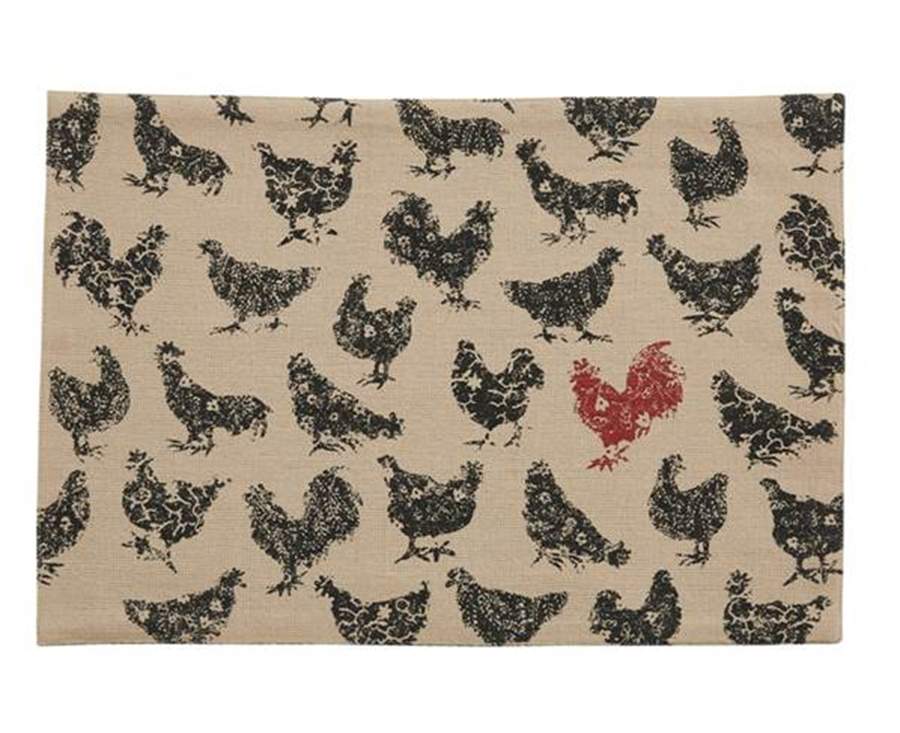 Hen Pecked Cloth Placemat by Park Designs-1