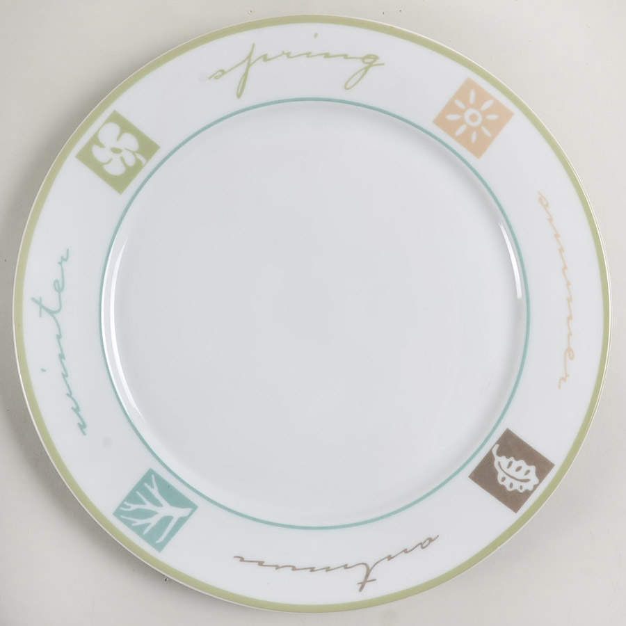 Four Seasons Dinner Plate by Pier 1-1