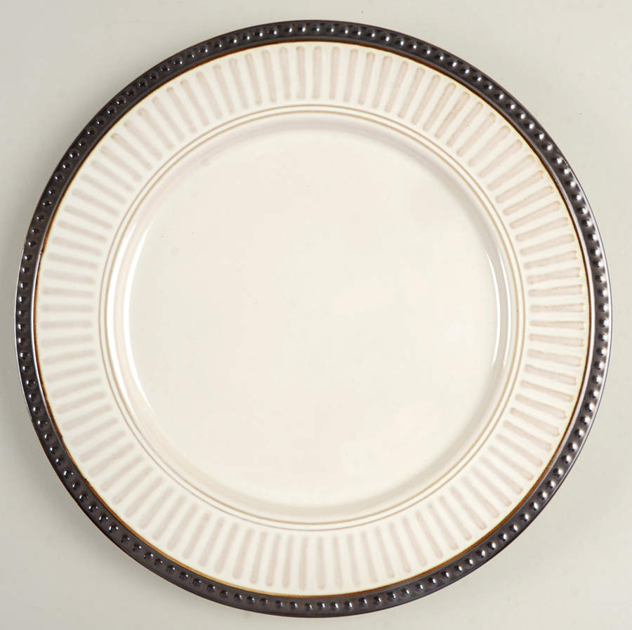 Promenade Column Dinner Plate by Pfaltzgraff-1