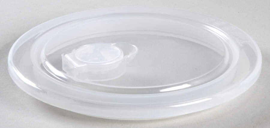 Gabriela Blue 6" Storage Ceramic Bowl Plastic Lid by Pfaltzgraff-1