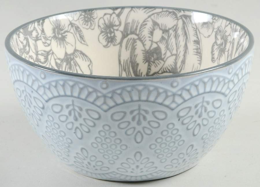 Gabriela Gray Soup/Cereal Bowl by Pfaltzgraff-1