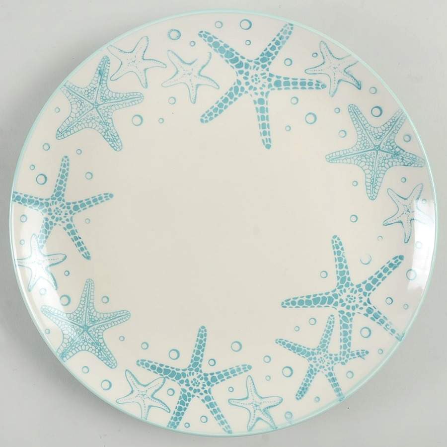 Venice (Aqua) Dinner Plate by Pfaltzgraff-1