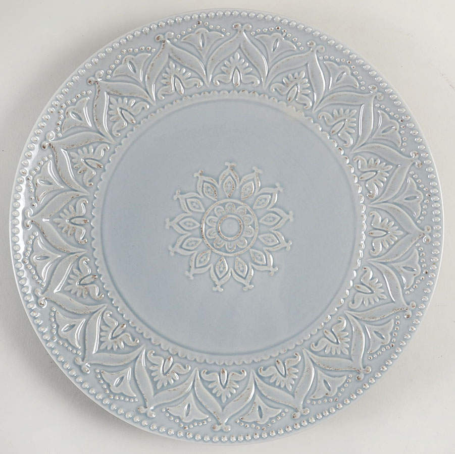 Chateau Clair Gray Dinner Plate by Pier 1-1