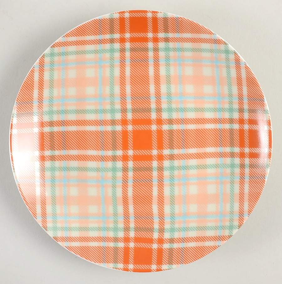 Harvest Plaid Appetizer Plate by Pier 1-1